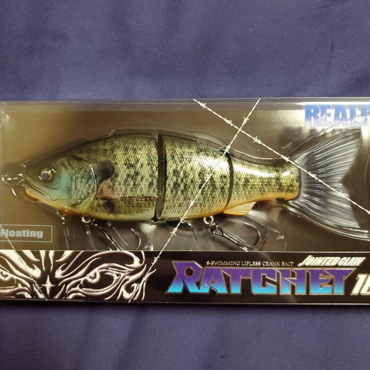 ラチェット184 リアルフラッシングギル Amazon.co.jp: ④ガンクラフト ジョインテッドクロー ラチェット184